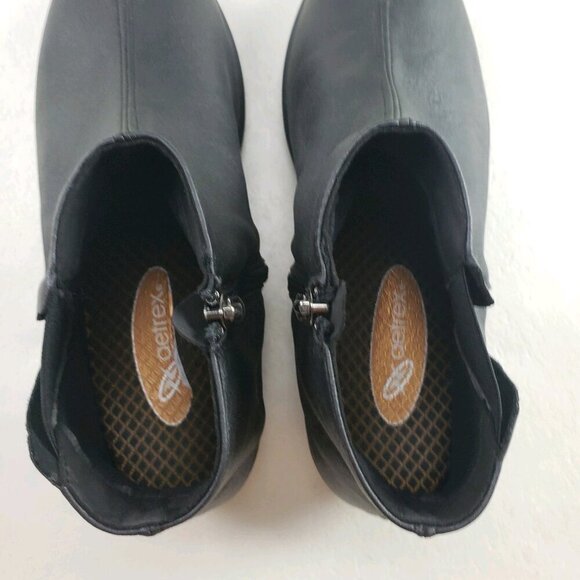 Arcopedico Ardales Lytech Ankle Boot Womens 9.5-10 EU 41 Black Side Zip Vegan - Picture 13 of 13